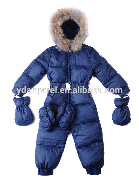 赤ちゃんの冬のピース- 1ダックダウンジャケットスーツの上昇の衣服子供のための長い袖のジャンプスーツ-ベビーロンパース問屋・仕入れ・卸・卸売り