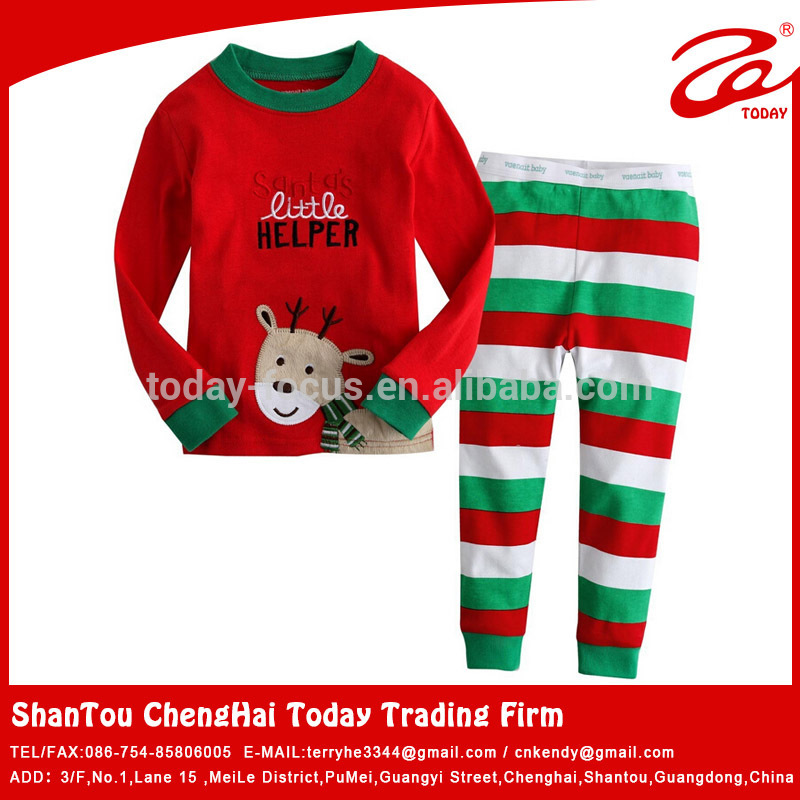 子供のクリスマスのパジャマ-パジャマ問屋・仕入れ・卸・卸売り