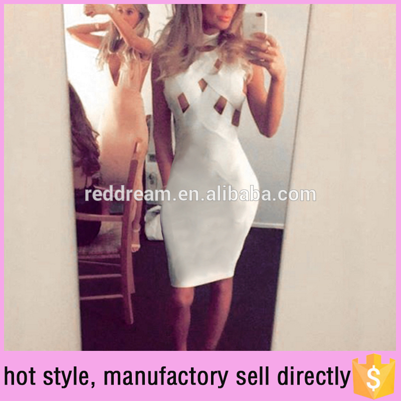 2016ホットスタイル秋包帯ドレスの女性工場直接販売する-プラスサイズドレス、スカート問屋・仕入れ・卸・卸売り