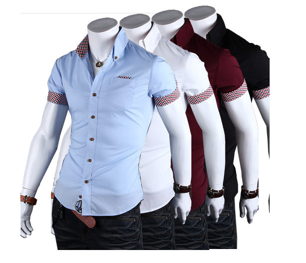卸売alibabaの熱い販売のシャツの男性カジュアル-紳士用シャツ問屋・仕入れ・卸・卸売り