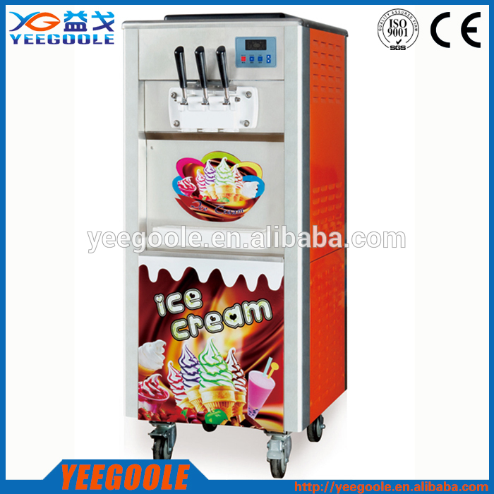 中国の柔らかい2015ホットな新デザインのサーブアイスクリームマシン販売のための-軽食機械問屋・仕入れ・卸・卸売り
